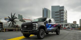 Ford muestra el nuevo “Super Duty Proud to Honor” y anuncia carrera histórica de NASCAR en homenaje a las Fuerzas Armadas